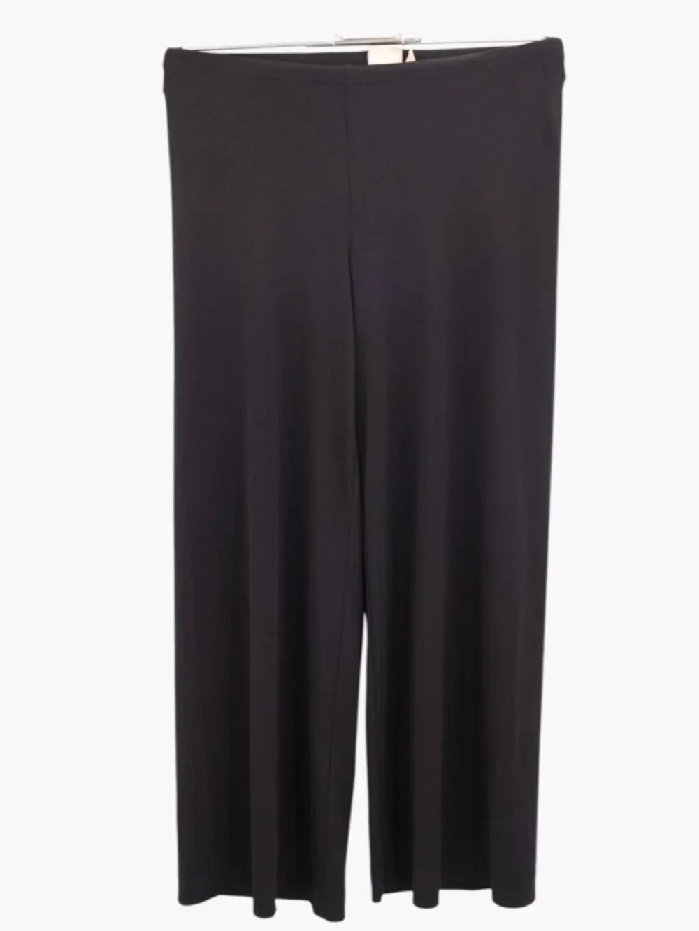 Vivienne Tam Wide Leg Pants Size XS Black Stretch Pull On Style Palazzo Size XS